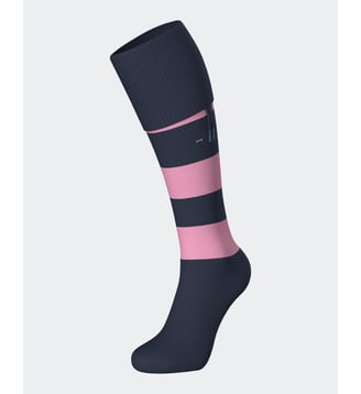 Chaussettes hautes de rugby - Eden Park - Bleu marine