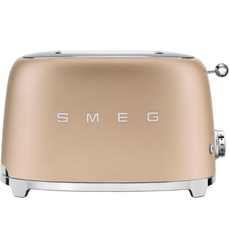 Grille-pain TSF01CHMEU Or mat - Smeg - Jaune