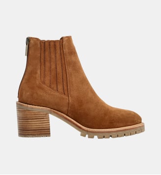 Boots irlandais - cuir velours - Charles Kammer - Camel