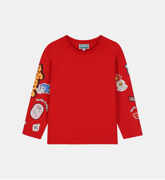 Tee-shirt manches longues - Kenzo Kids - Bandana
