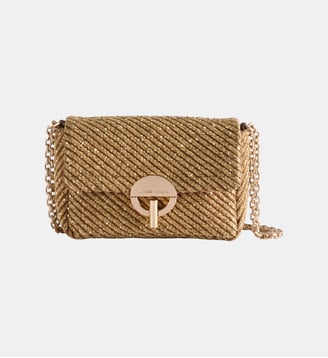 Moyen Sac Moon Sequins - Vanessa Bruno - Camel