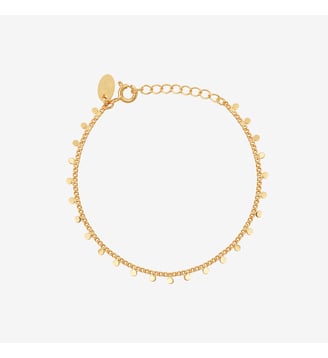 Bracelet doré chaines simples - SALOMÉ - Caroline Najman - Or