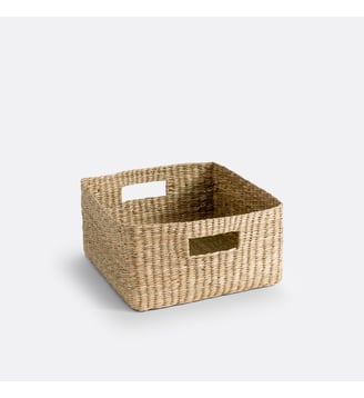Panier en herbier tressé - La Redoute Interieurs - Naturel