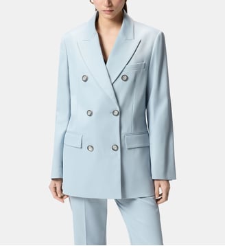 Veste croisée - Pinko - Bleu foncé