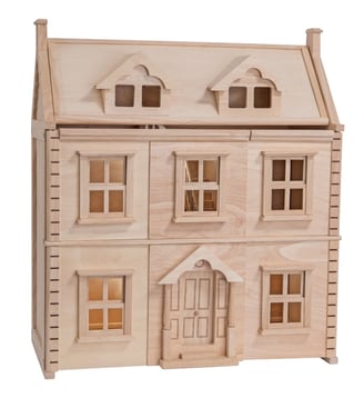 Maison de poupées Victorienne - PlanToys - Beige