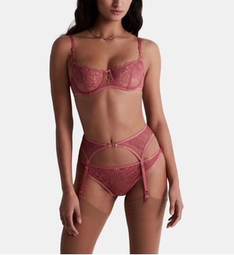 Porte-jarretelles - Aubade - Rose