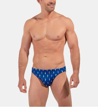 Slip de bain - Hom - Bleu foncé