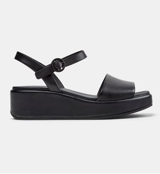 Sandales Misia cuir - Camper - Noir
