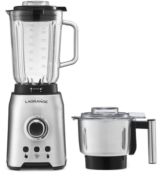 Blender + moulin à grain 609010 - Lagrange - Gris