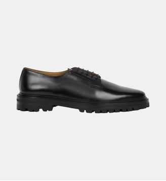 Derbies Gaspard Cuir - Bobbies - Noir intense
