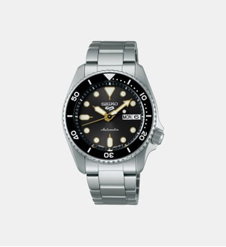 Montre automatique Sport Noir SRPL79K1 - Seiko 5 - Argenté