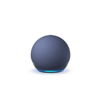 Assistant vocal Echo Dot 5 Bleu Marine - Amazon - Bleu