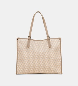 Grand sac cabas épaule Ikon - Lancaster - Beige