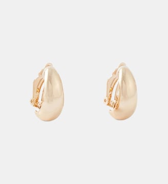 Boucles d'oreilles clips - gouttes dorées - Balaboosté - Doré