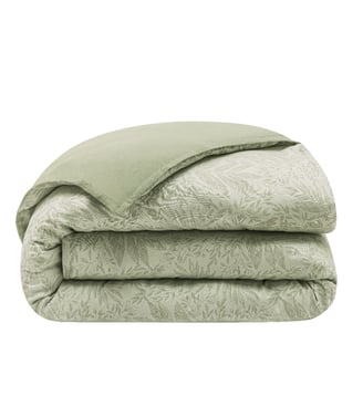 Housse de couette Charmilles 100% coton - Le Jacquard Francais - Feuillage