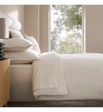 Housse de couette en percale de coton 120 fils AM.PM