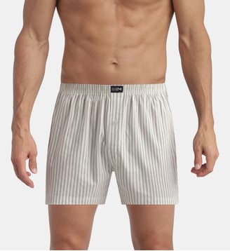 Boxer Coton Stretch - Dim - Blanc