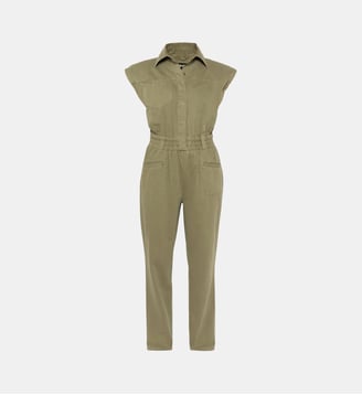 Combinaison saharienne sans manches - Schott - Kaki clair