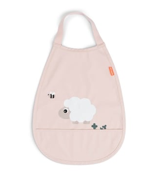 Bavoir élastique Tiny farm - Done by Deer - Rose