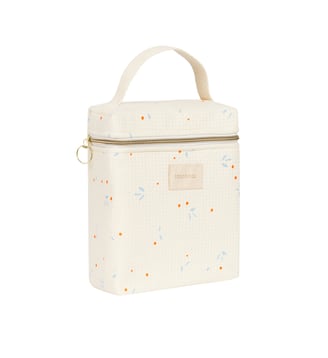 Sac isotherme pour biberon et déjeuner Concerto Opera - Nobodinoz - Orange cherries
