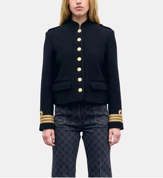 Veste courte militaire - JOSLYN - Gerard Darel - Noir