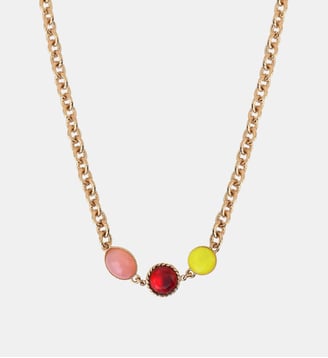 Collier court   - Louise - Satellite - Rouge