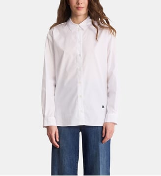 Chemise en popeline - CILIA - Pablo - Blanc