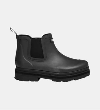 Bottines de pluie fourrées SOFT RAIN - Aigle - Noir