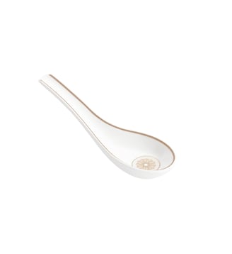 Cuillère chinoise Malmaison Impériale Porcelain Platine - MALMAISON IMPÉRIALE - Christofle - Blanc