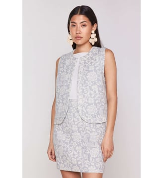 Gilet sans manche Celia  - Maison 123 - Bleu glacier