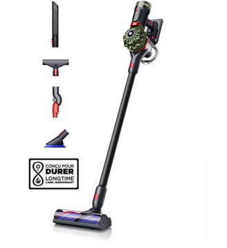 Aspirateur balai V8 Cyclone + kit de nettoyage pour meubl Dyson