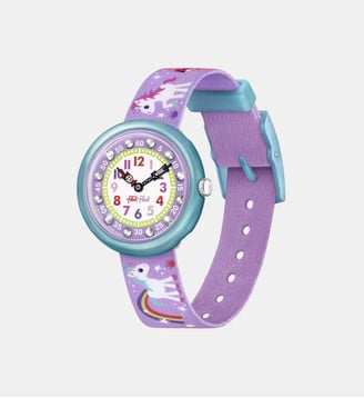 Montre Sunny hours Violet FBNP033 - Flik Flak - Bleu