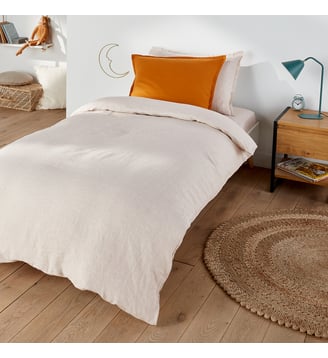 Housse de couette en lin lavé La Redoute Interieurs