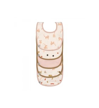 Lot de 5 bavoirs - Lassig - Rose