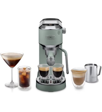 Machine à expresso EC890.GR Dedica Duo Verte DeLonghi