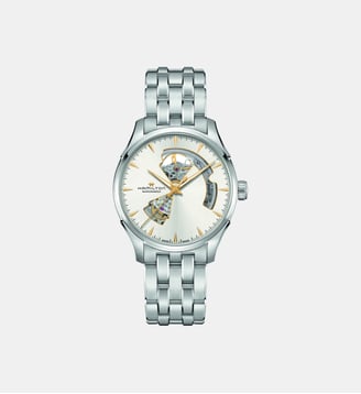 Montre automatique Jazzmaster Blanc H32675151 - Hamilton - Argenté
