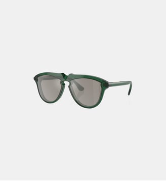 Lunettes de soleil Pilote BE4417U - Burberry - Vert