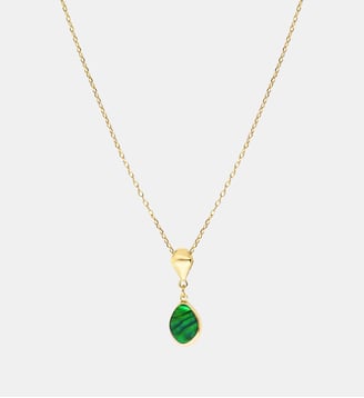 Collier pendentif   - Lhassa - Satellite - Vert