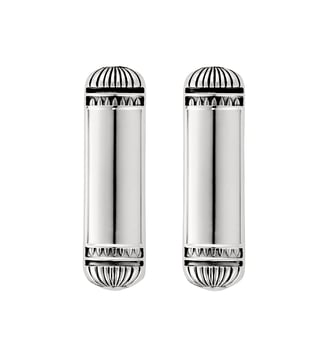 Coffret de 2 porte-couteaux en métal argenté - MALMAISON - Christofle - Argent
