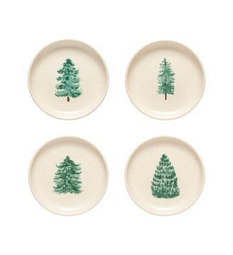 Set 4 Assiettes Apéritifs Pacifica, Casafina by COSTA NOVA - Costa Nova - Christmas tree