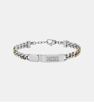 Gourmette Steel Argenté DX1457931-PAR - Diesel - Argent et doré