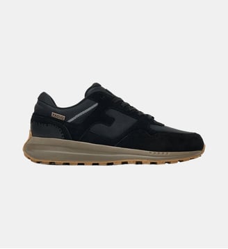 Baskets running en cuir - Faguo - Noir