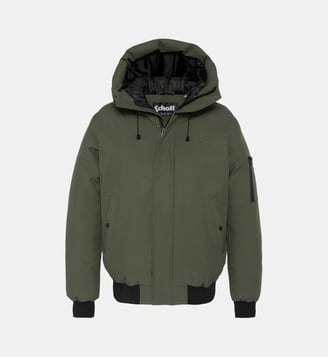 Blouson à capuche - Schott - Kaki