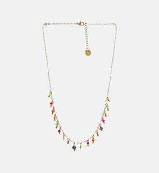 Collier Cirque - Les Cléias - Fuchsia