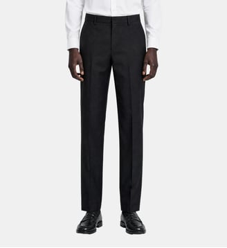 Pantalon de costume droit en laine The Kooples