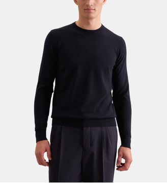 Pull-over 1/1 Regular - Seidensticker - Navy
