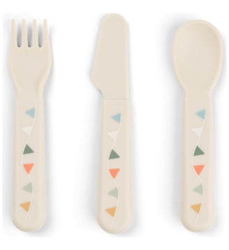 Set de 3 couverts - Done by Deer - Beige