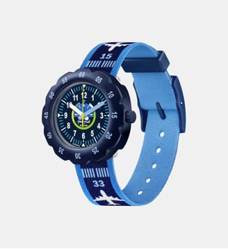 Montre Future dreams Bleu FPSP068 - Flik Flak - Bleu