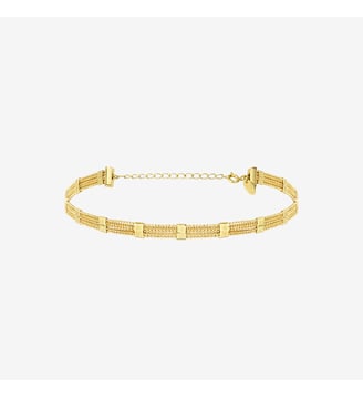 Collier choker doré - posh - Caroline Najman - Doré