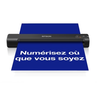 Scanner à défilement WorkForce ES-50 - Epson - Noir